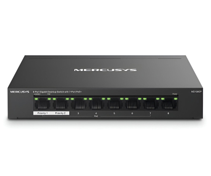 Switche Mercusys MS108GP (8x10/100/1000Mbit) 7xPoE+